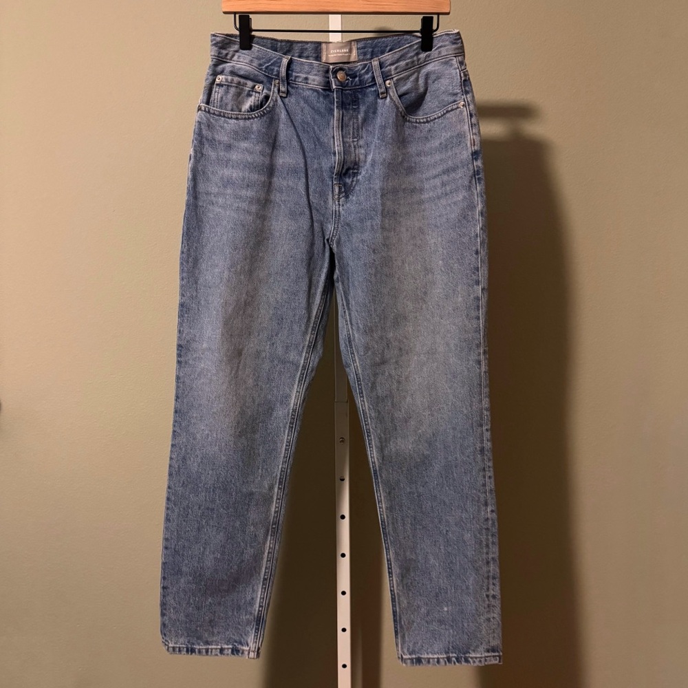 Everlane The High Rise Cheeky Straight Jeans - Size 30R